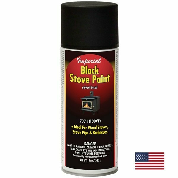 Imperial Mfg Group Usa 12Oz Blk Stove Sprpaint KK0197